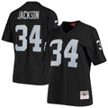 Bo Jackson Las Vegas Raiders Mitchell   Ness Women s 1988 Legacy Replica Jersey   Black