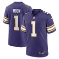 Warren Moon Minnesota Vikings Nike Classic Retired Player Game Jersey   Purple