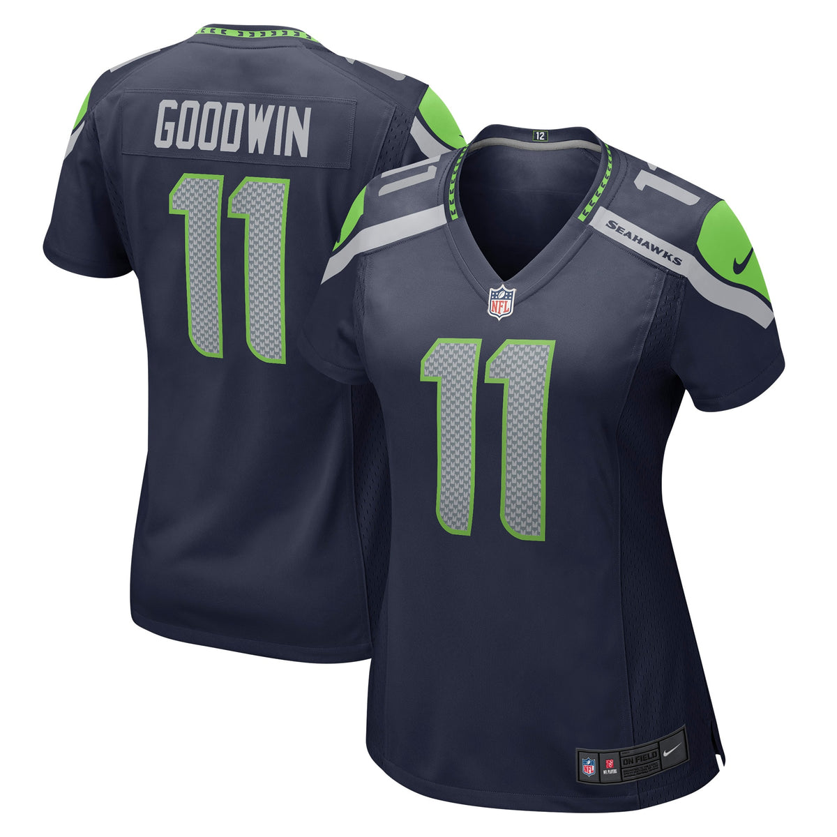 Marquise Goodwin Seattle Seahawks Nike Women s Home Game Player Jersey College Navy