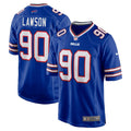Men s Nike Shaq Lawson Royal Buffalo Bills Player Game Jersey