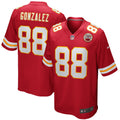 Tony Gonzalez Kansas City Chiefs Nike Game Retired Player Jersey   Red