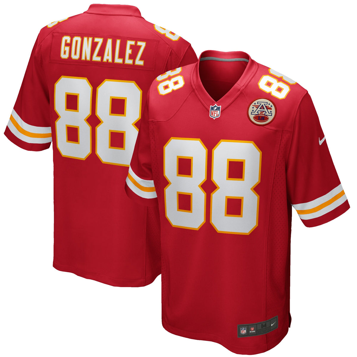 Tony Gonzalez Kansas City Chiefs Nike Game Retired Player Jersey   Red