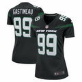 Women s Nike Mark Gastineau Stealth Black New York Jets Game Jersey