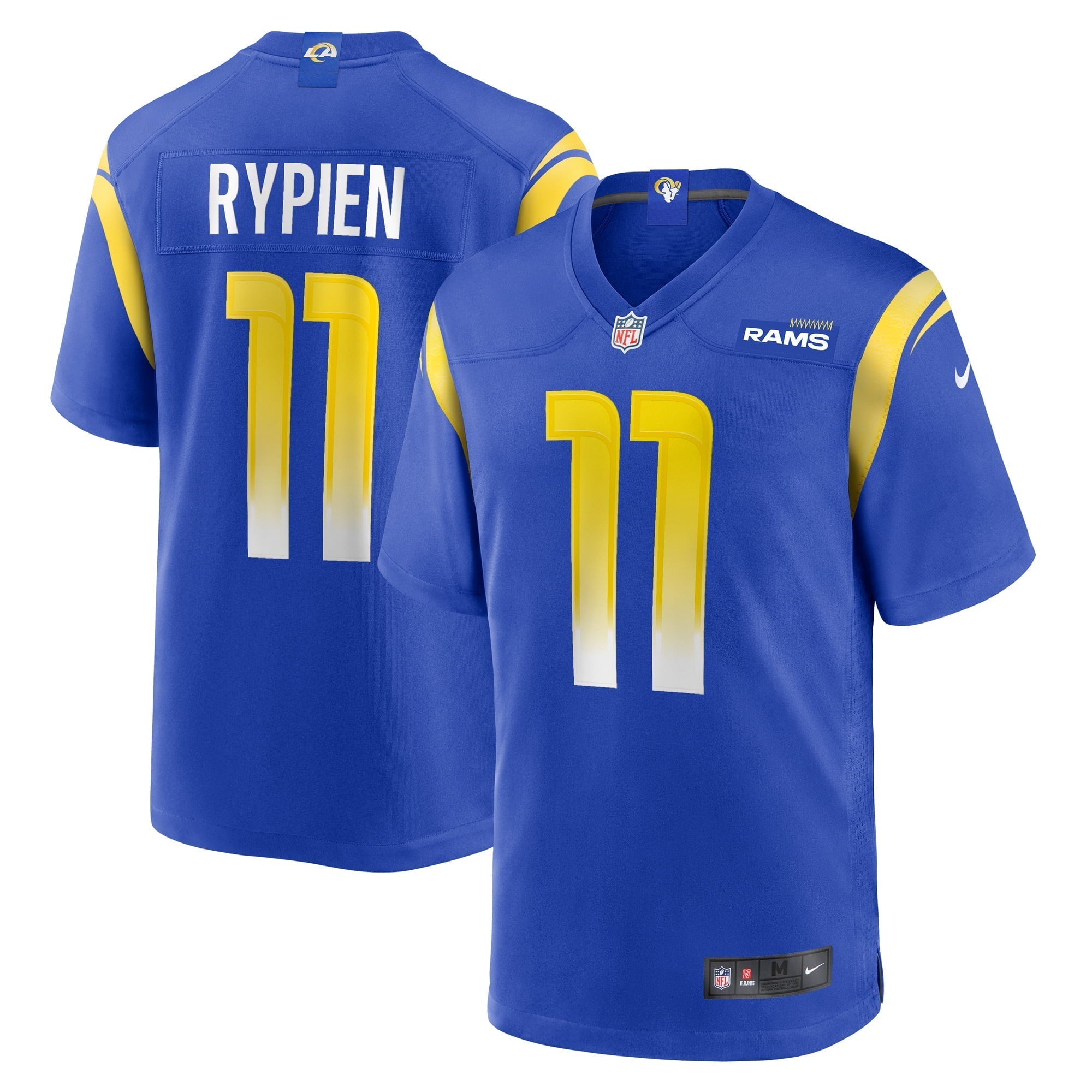 Men s Nike Brett Rypien Royal Los Angeles Rams Home Game Jersey