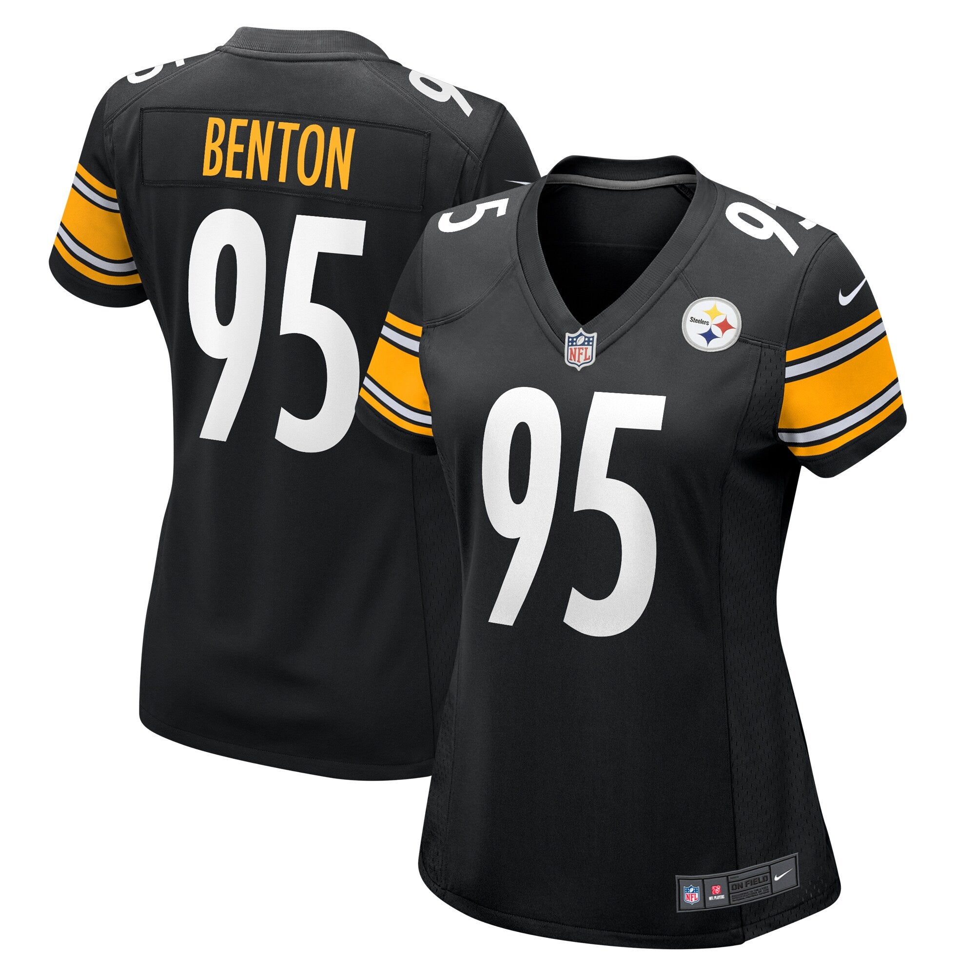 Keeanu Benton Pittsburgh Steelers Nike Women s Team Game Jersey    Black