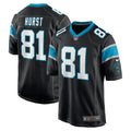 Hayden Hurst Carolina Panthers Nike Game Player Jersey   Black