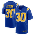 Men s Nike Austin Ekeler Royal Los Angeles Chargers Game Jersey