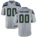 Seattle Seahawks Nike Youth Game Custom Jersey Gray
