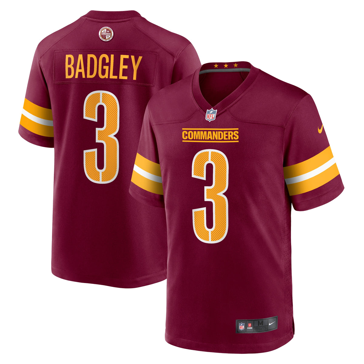 Michael Badgley Washington Commanders Nike  Game Jersey   Burgundy