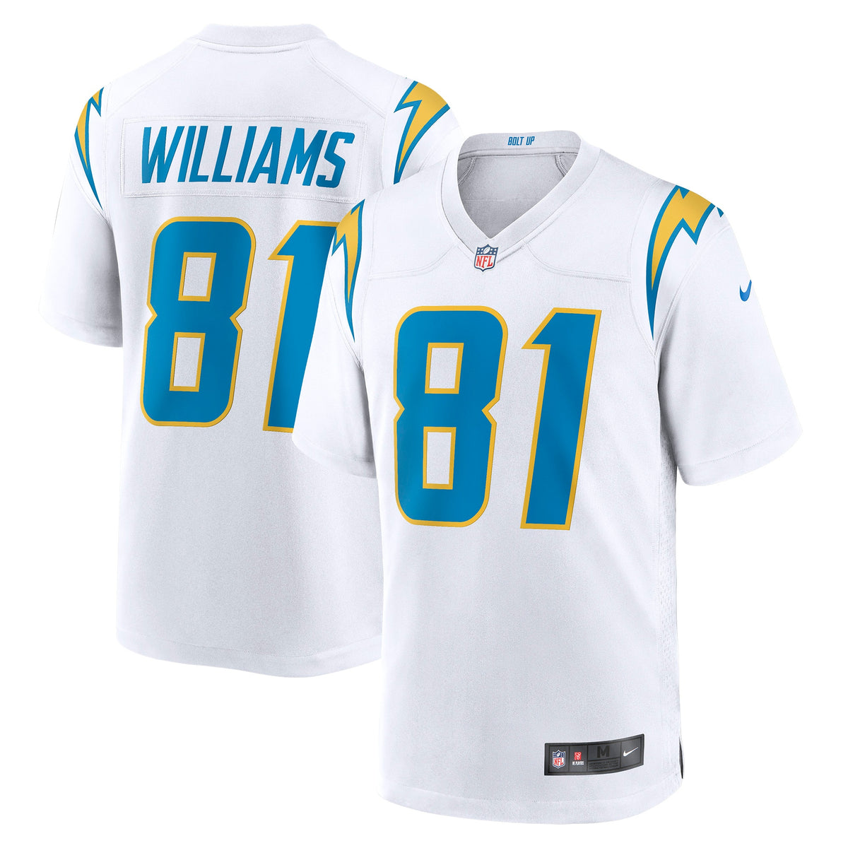 Mike Williams Los Angeles Chargers Nike Game Jersey   White