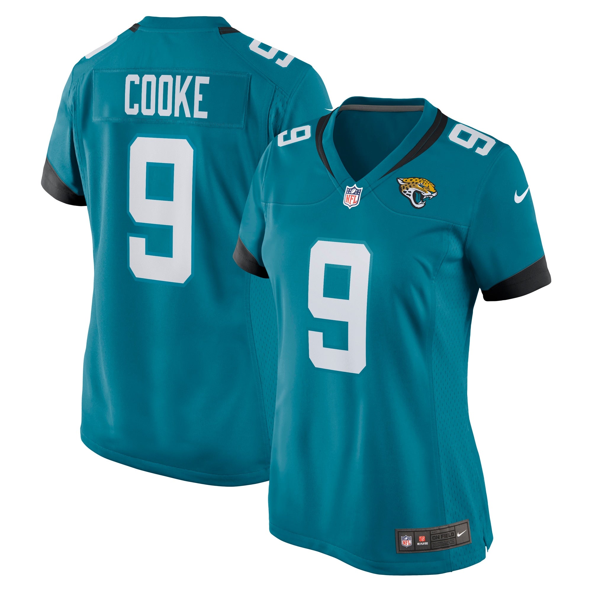 Logan Cooke Jacksonville Jaguars Nike Women s Game Jersey   Teal