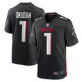 Jeff Okudah Atlanta Falcons Nike Game Player Jersey   Black