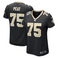 Women s Nike Andrus Peat Black New Orleans Saints Game Jersey