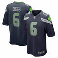 Men s Nike Quandre Diggs College Navy Seattle Seahawks Game Jersey