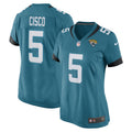 Andre Cisco Jacksonville Jaguars Nike Women s Game Player Jersey   Teal