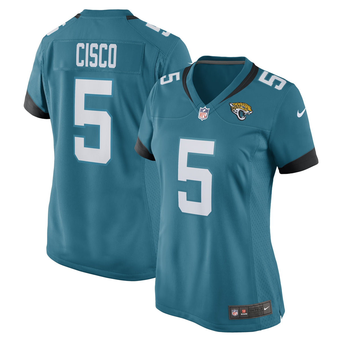Andre Cisco Jacksonville Jaguars Nike Women s Game Player Jersey   Teal