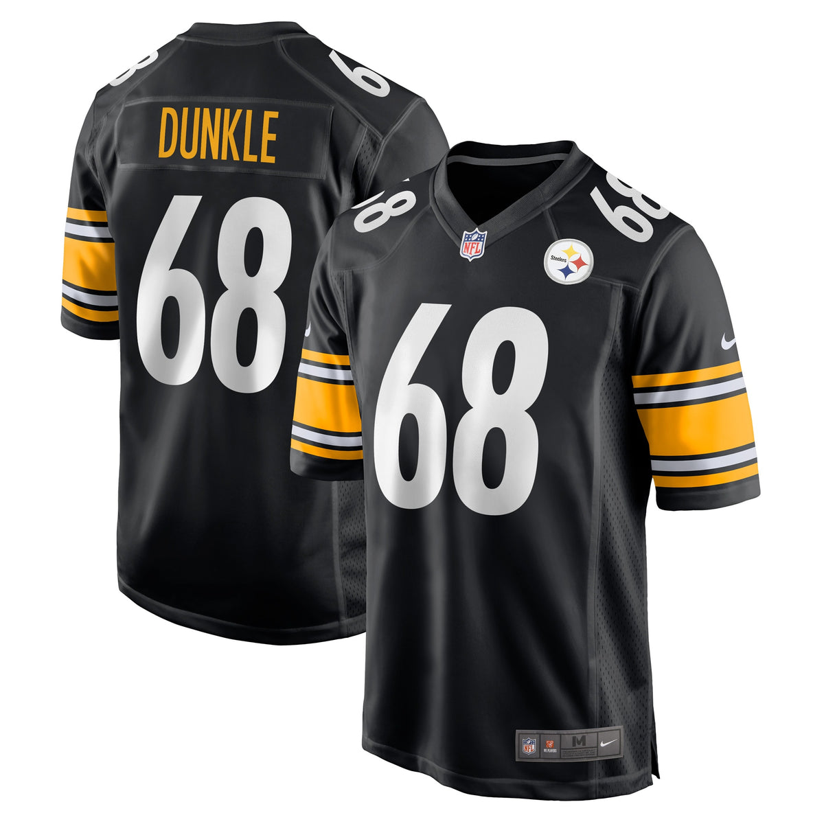 William Dunkle Pittsburgh Steelers Nike Game Player Jersey   Black