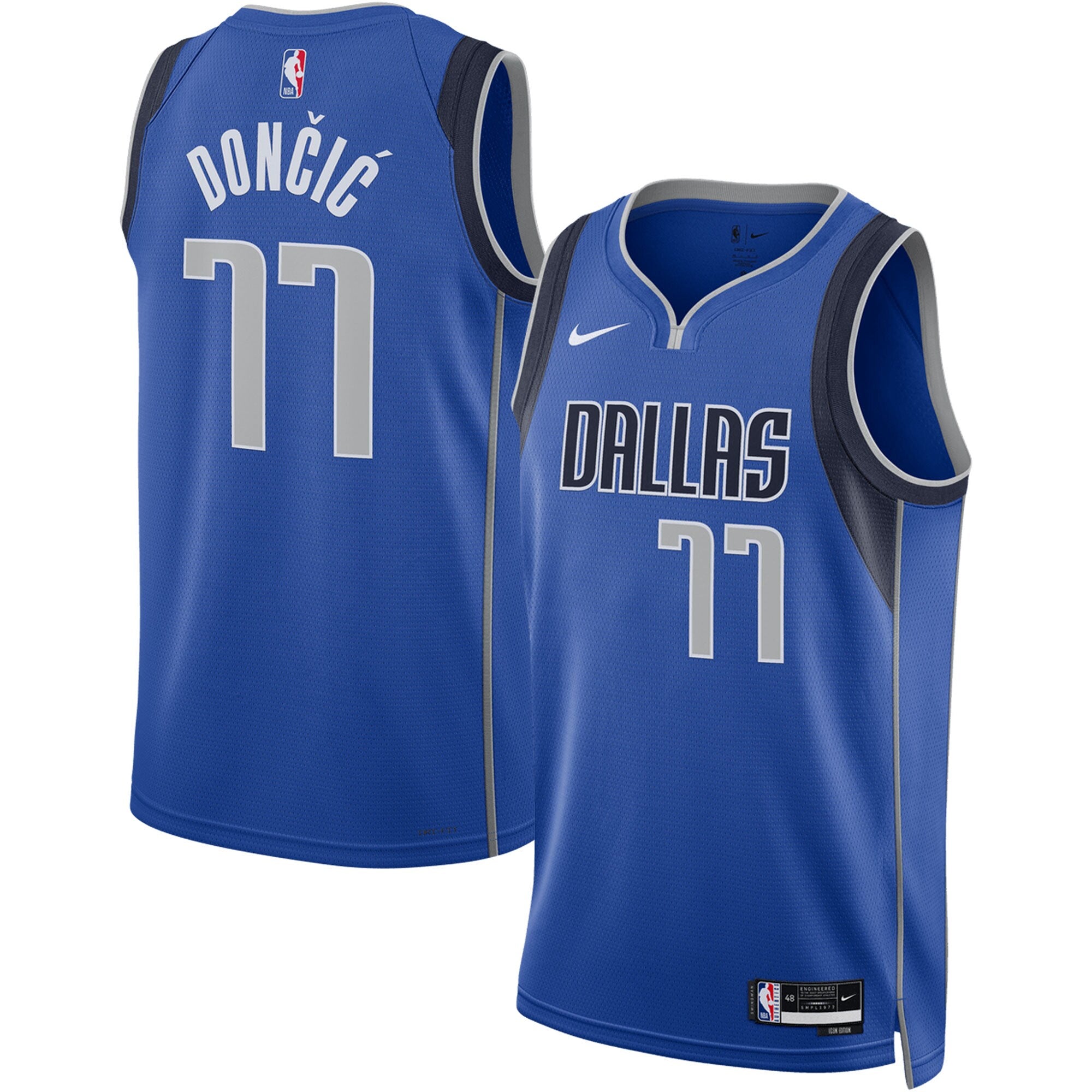 Luka Doncic Dallas Mavericks Nike Unisex Swingman Jersey - Association Edition - Royal
