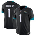Travis Etienne Jacksonville Jaguars Nike Vapor F.U.S.E. Limited Jersey   Black