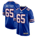 Men s Nike Ike Boettger Royal Buffalo Bills Game Player Jersey