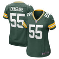 Women s Nike Kingsley Enagbare Green Green Bay Packers Player Game Jersey