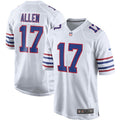 Men s Nike Josh Allen White Buffalo Bills Alternate Game Player Jersey