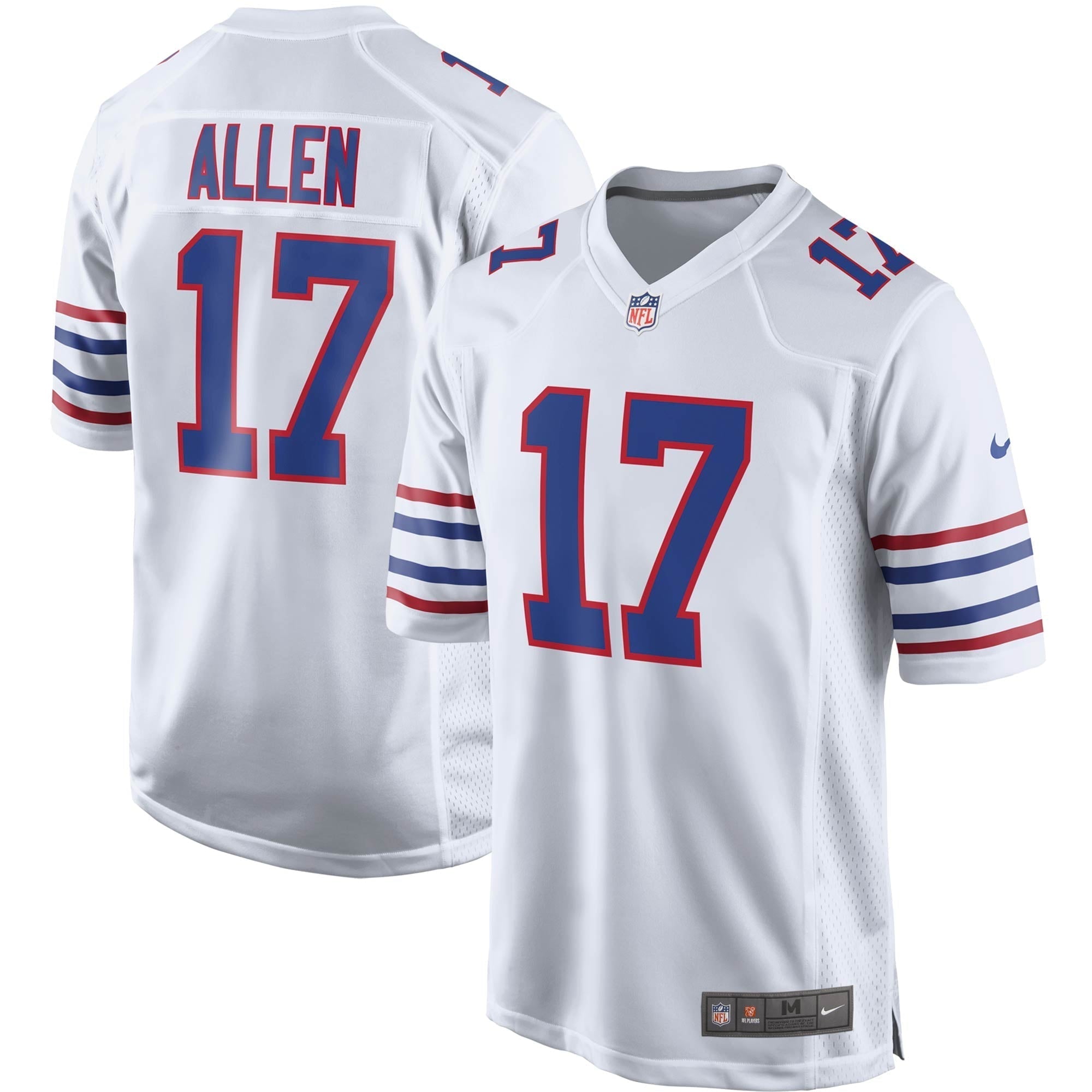 Men s Nike Josh Allen White Buffalo Bills Alternate Game Player Jersey