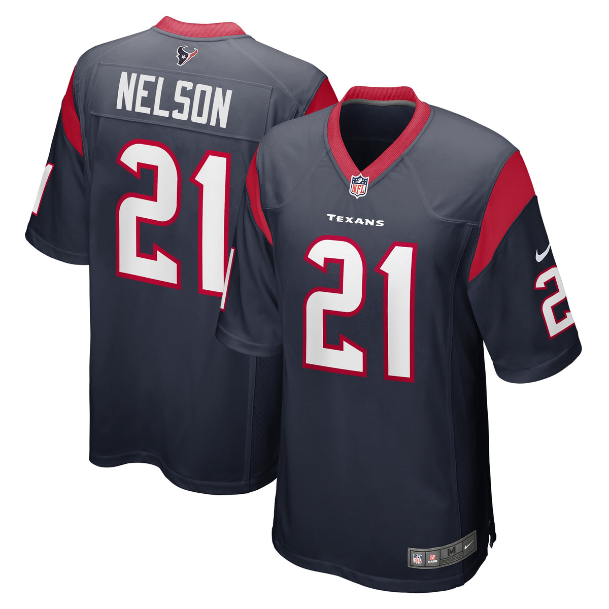 Steven Nelson Houston Texans Nike Game Player Jersey   Navy