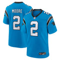 D.J. Moore Carolina Panthers Nike Alternate Game Jersey   Blue