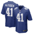 Men s Nike Micah McFadden Royal New York Giants Game Player Jersey