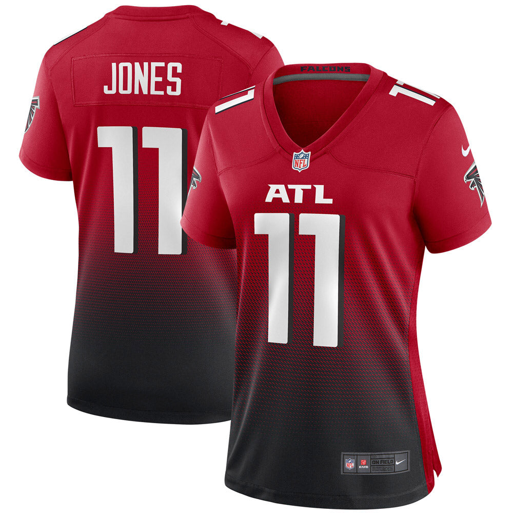 Women s Atlanta Falcons Julio Jones 2nd Alternate Game Jersey Red