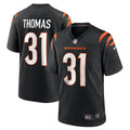 Men s Nike Michael Thomas Black Cincinnati Bengals Game Jersey