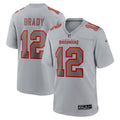 Tom Brady Tampa Bay Buccaneers Nike Atmosphere Fashion Game Jersey   Gray