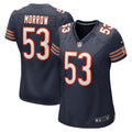 Women s Nike Nicholas Morrow Navy Chicago Bears Game Player Jersey