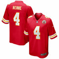 Men s Nike Chad Henne Red Kansas City Chiefs Game Jersey