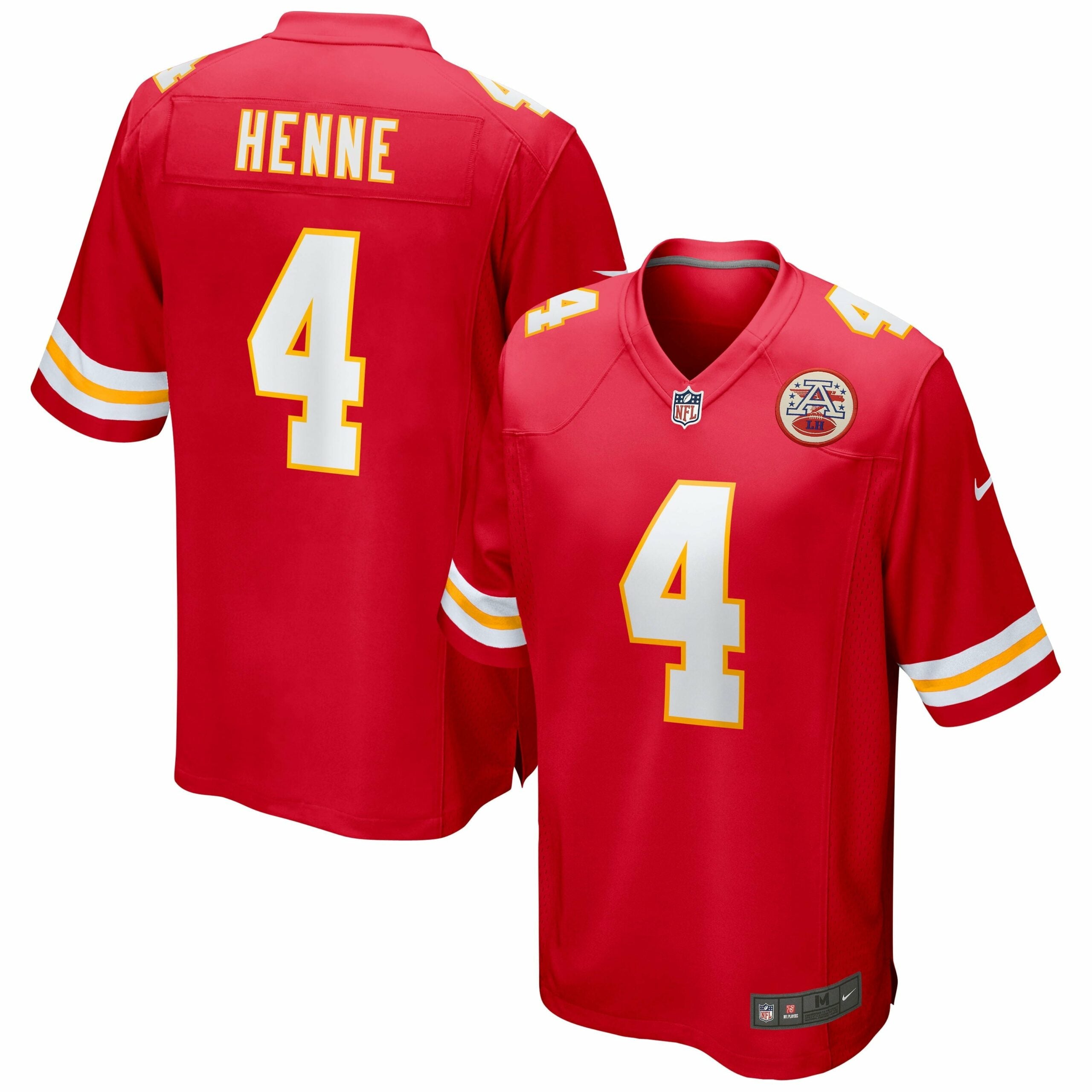 Men s Nike Chad Henne Red Kansas City Chiefs Game Jersey