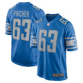 Max Pircher Detroit Lions Nike Team Game Jersey   Blue