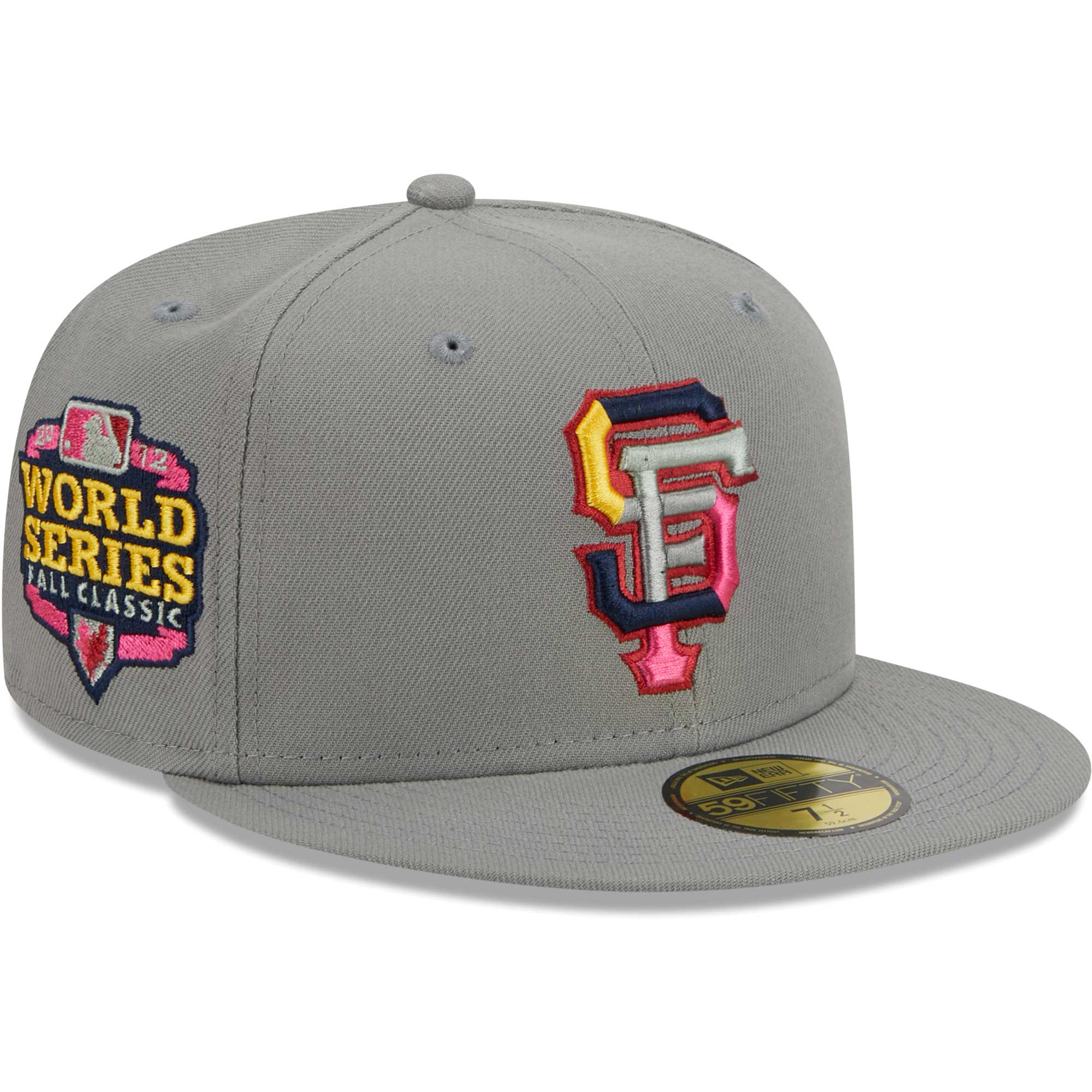 San Francisco Giants New Era Color Pack 59FIFTY Fitted Hat - Gray
