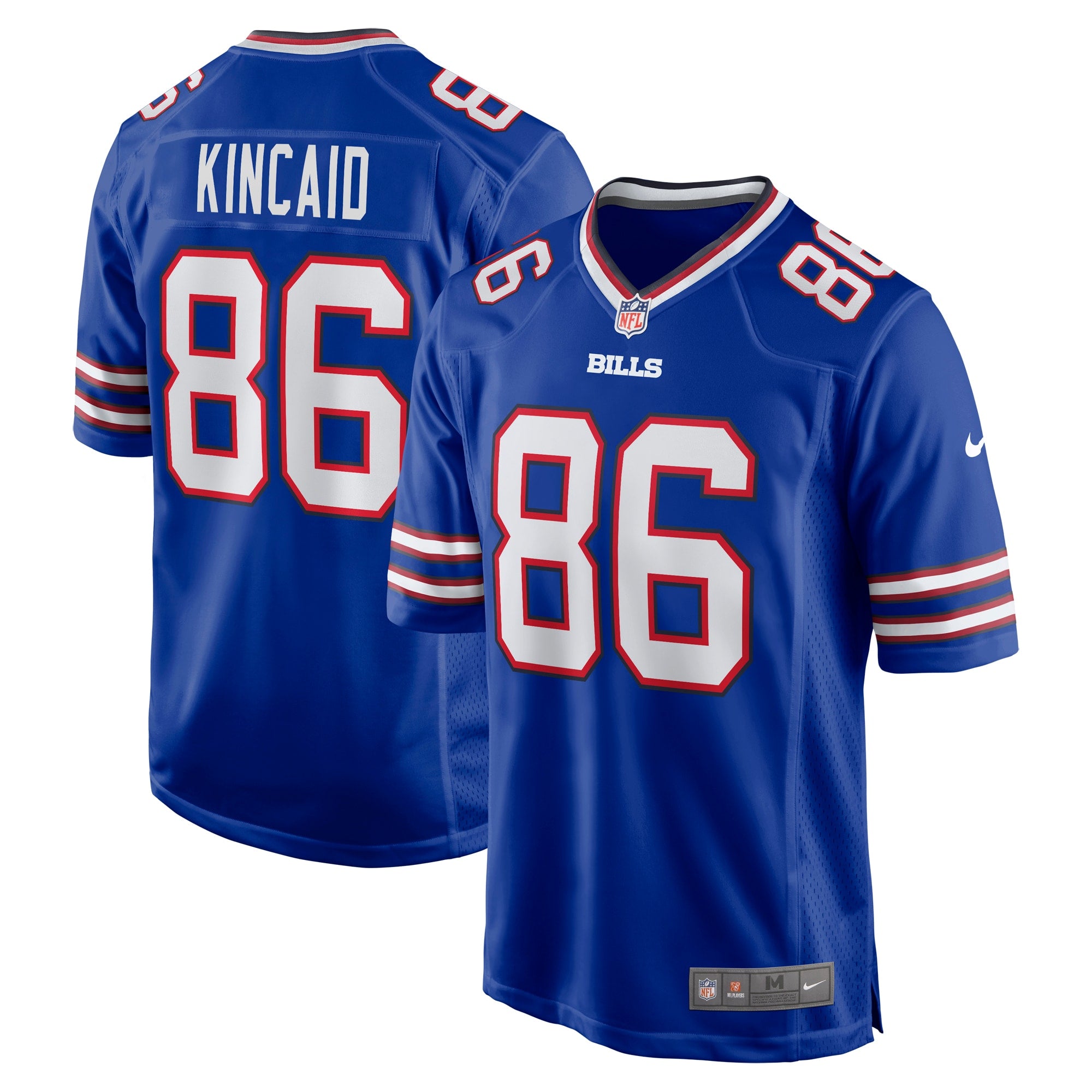 Dalton Kincaid Buffalo Bills Nike 2023 NFL Draft First Round Pick Game Jersey   Royal