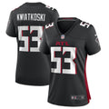 Women s Nike Nick Kwiatkoski Black Atlanta Falcons Game Player Jersey