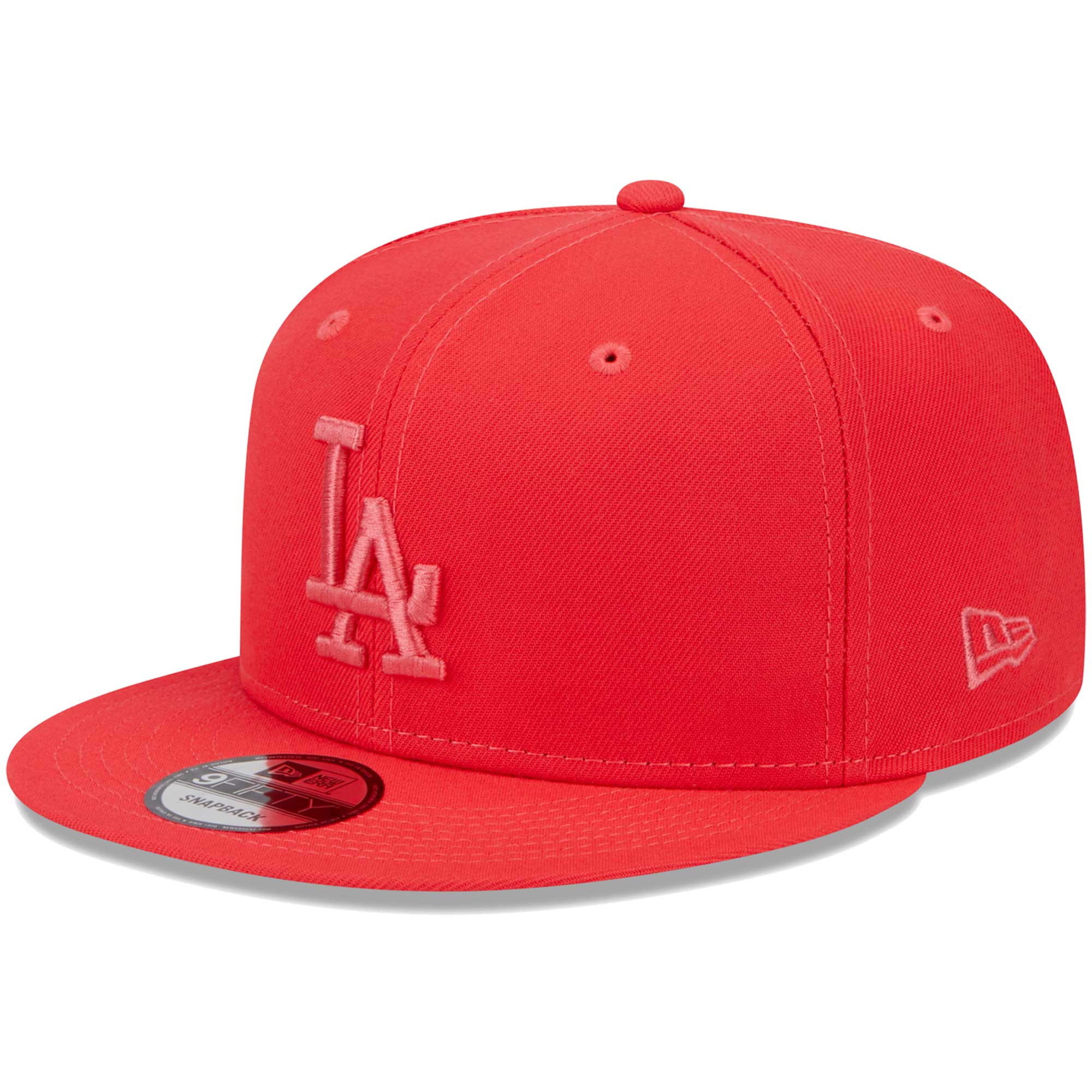 Los Angeles Dodgers New Era Spring Color Basic 9FIFTY Snapback Hat - Red