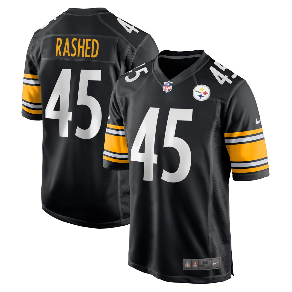 Hamilcar Rashed Jr. Pittsburgh Steelers Nike Game Player Jersey   Black