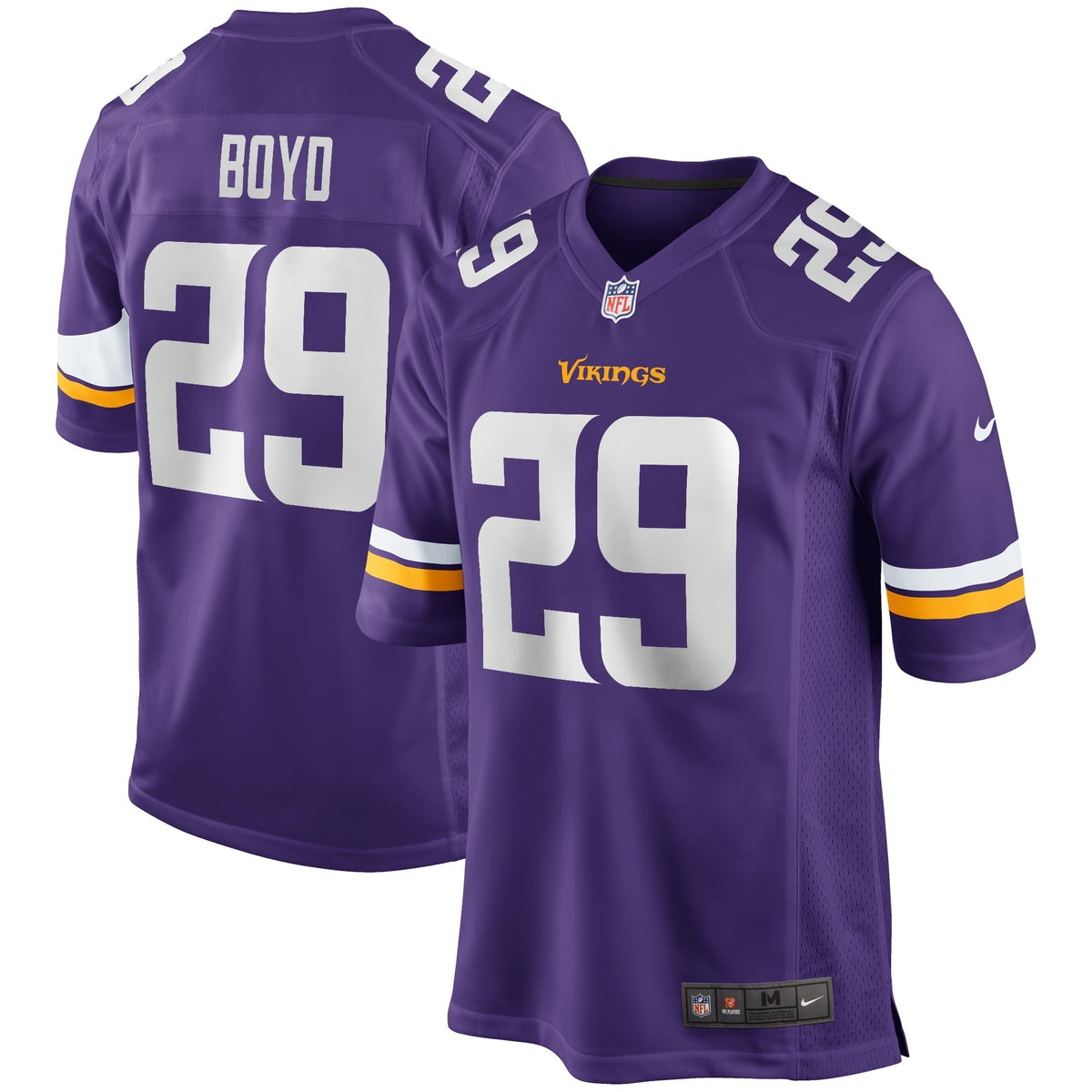 Men s Nike Kris Boyd Purple Minnesota Vikings Game Jersey