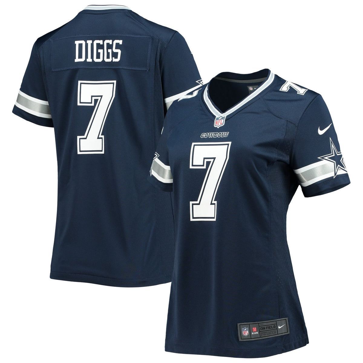 Women s Nike Trevon Diggs Navy Dallas Cowboys Game Jersey