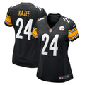 Women s Nike Damontae Kazee Black Pittsburgh Steelers Game Player Jersey