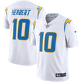 Justin Herbert Los Angeles Chargers Nike Vapor Limited Jersey   White