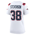 Women s Nike Rhamondre Stevenson White New England Patriots Game Player Jersey