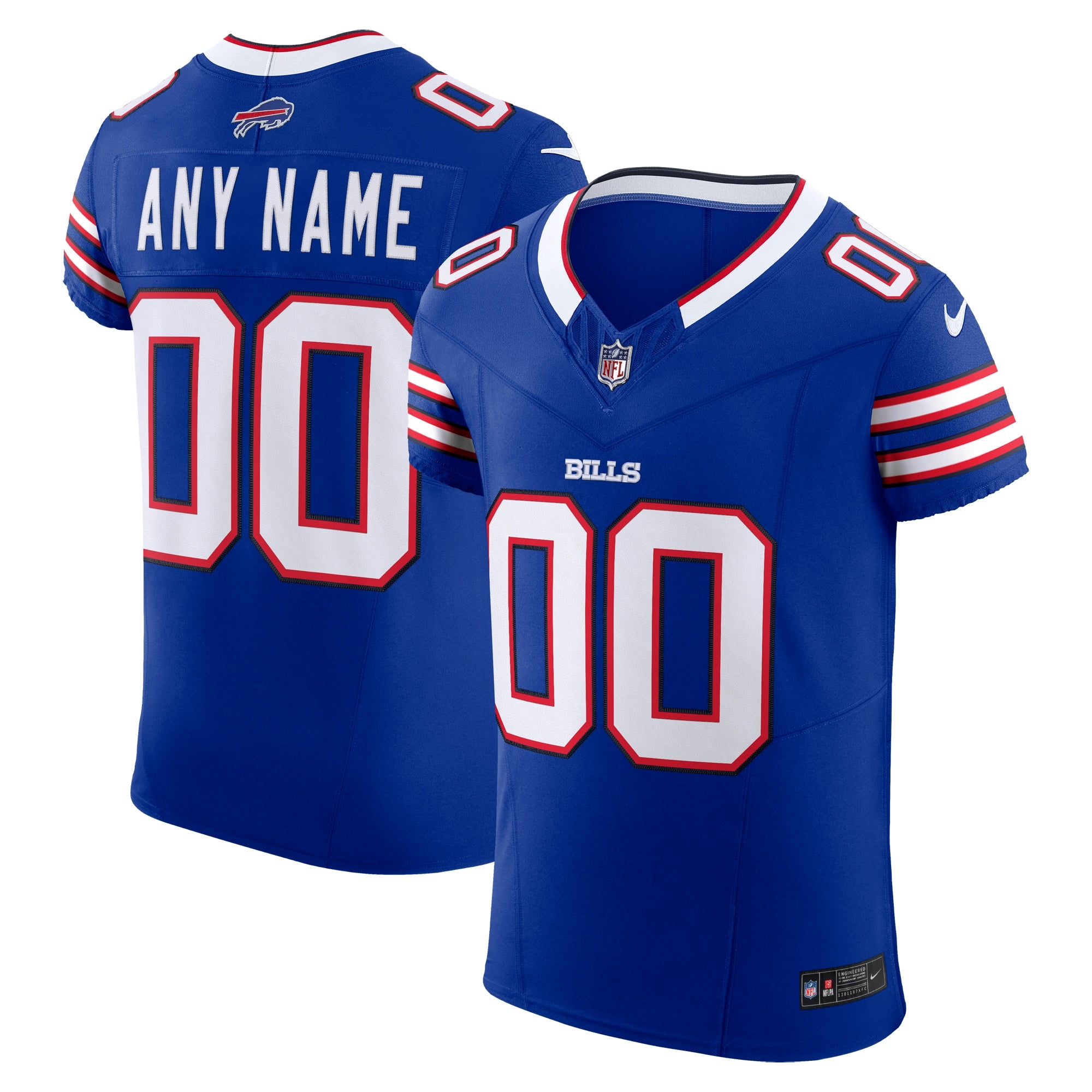 Buffalo Bills Nike Vapor F.U.S.E. Elite Custom Jersey   Royal