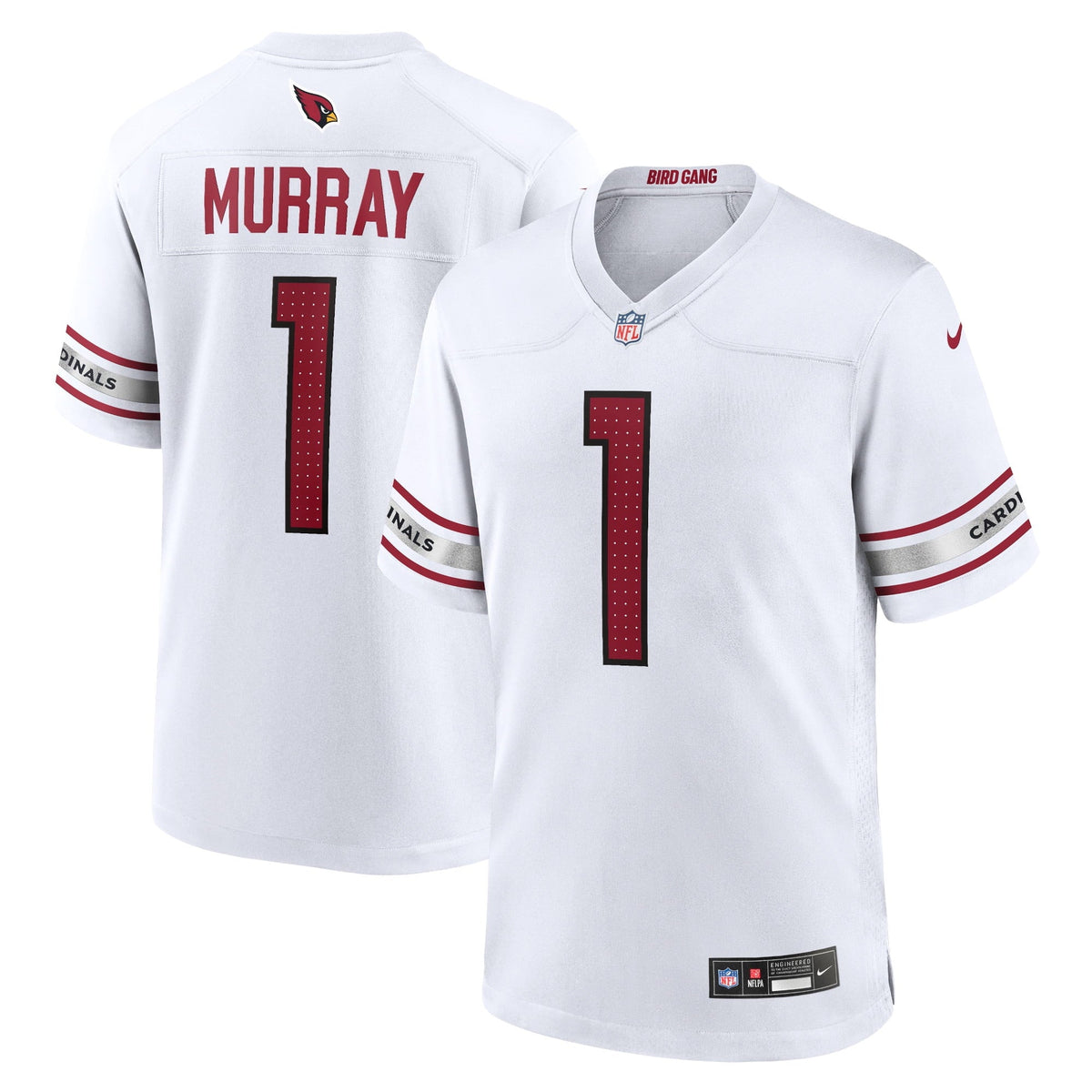 Men s Nike Kyler Murray White Arizona Cardinals Game Player Jersey