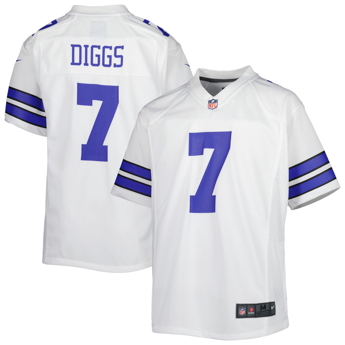 Trevon Diggs Dallas Cowboys Nike Youth Game Jersey   White